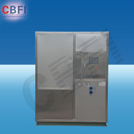 1 - macchina del ghiaccio del piatto dell'acqua dolce 25Tons/24h con il raffreddamento per evaporazione acqua aria