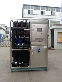 La macchina industriale della macchina per ghiaccio del refrigerante R404a/di R507, aria ha raffreddato la macchina per ghiaccio