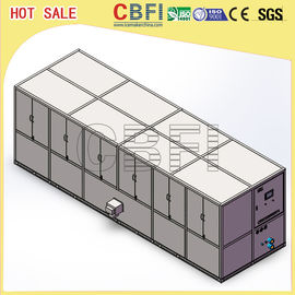 Cubetto di ghiaccio dell'acciaio inossidabile 304 che fa la macchina per ghiaccio dell'annuncio pubblicitario del refrigerante della macchina/R507 R404a