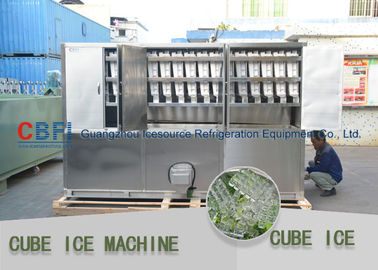 3 tonnellate per SGS BV di iso della macchina del ghiaccio grado a macchina/commerciale del cubetto di ghiaccio di giorno