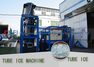 Capacità lunga ad alto rendimento chilogrammo/24h della macchina di fabbricazione di ghiaccio della metropolitana dell'evaporatore 5000