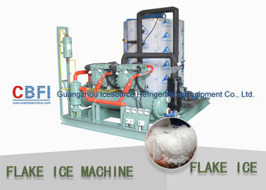 Macchina del ghiaccio industriale del fiocco dei prodotti farmaceutici 1 millimetro - macchina di fabbricazione di ghiaccio del fiocco da 2 millimetri