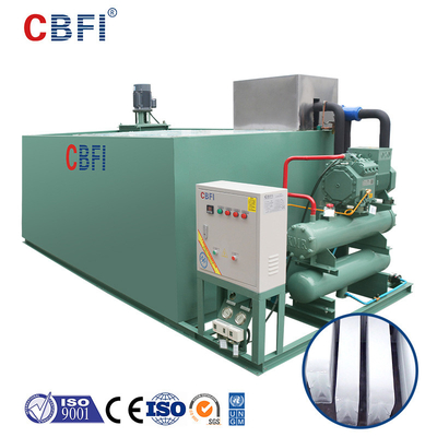 CBFI macchina del blocco di ghiaccio del sistema di Freon da 2 tonnellate con il video risparmio di energia
