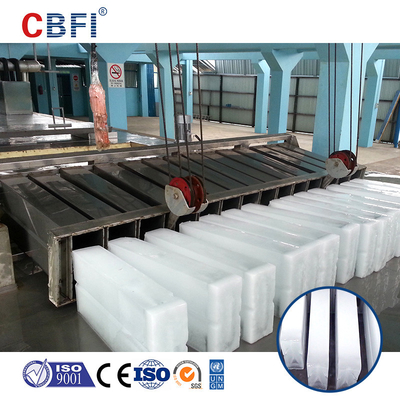 Progetto della fabbrica del ghiaccio del blocchetto di R404a 5 tonnellate - 50 tonnellate di grande macchina industriale della fabbrica