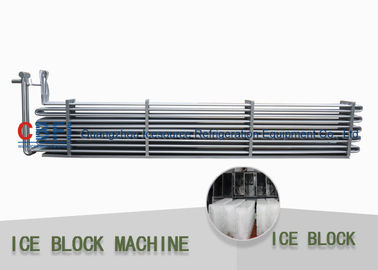 Evaporatore economizzatore d'energia del tubo della bobina della macchina del ghiaccio del blocco con il compressore di  del tedesco