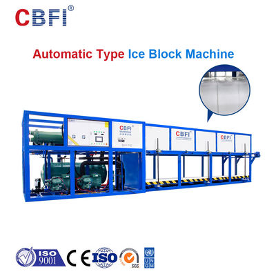 L'acqua d'aggiunta automatica che raccoglie la macchina del blocco di ghiaccio dirige il raffreddamento