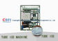 macchina del ghiaccio Cuboid della metropolitana dell'acciaio inossidabile di 380V 50HZ 3P 304 per consumo umano