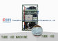 macchina del ghiaccio Cuboid della metropolitana dell'acciaio inossidabile di 380V 50HZ 3P 304 per consumo umano