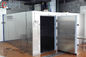 Passeggiata in congelatore del refrigeratore di scoppio di conservazione frigorifera con l'acciaio di colore, pannelli dell'acciaio inossidabile