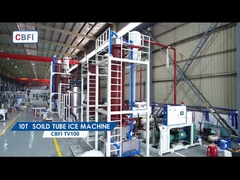 10 ghiacciata del diametro 45mm di Ton Solid Tube Ice Machine