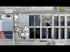 Macchina per il ghiaccio in scaglie con sistema a rastrello per il raffreddamento chimico