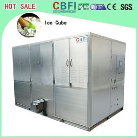 Macchina automatica del cubetto di ghiaccio di operazione, macchina per ghiaccio industriale 10.000 chilogrammi di capacità quotidiana