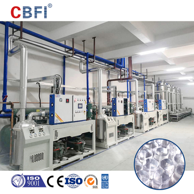 Strumento per tubi di ghiaccio in acciaio inossidabile SUS304 con capacità di raffreddamento di 28,3 kW