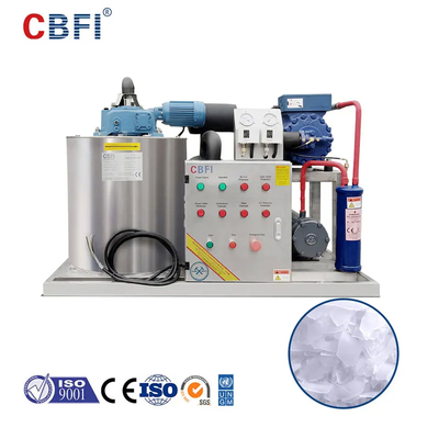 Macchina per ghiaccio a fiocco industriale a 12-45 mm con refrigerante R404A