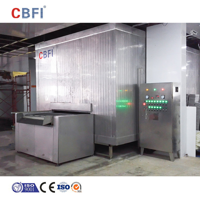 Congelatore industriale SUS304 100-3000kgh del tunnel di Iqf della frutta e della verdura