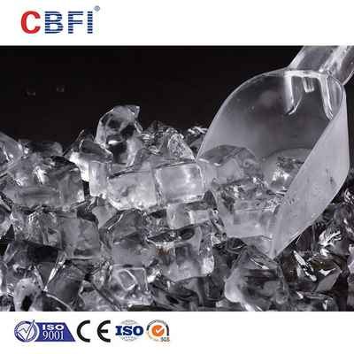 R22/ R404A Macchina per la fabbricazione di ghiaccio con refrigerante a basso livello di rumore e competitiva