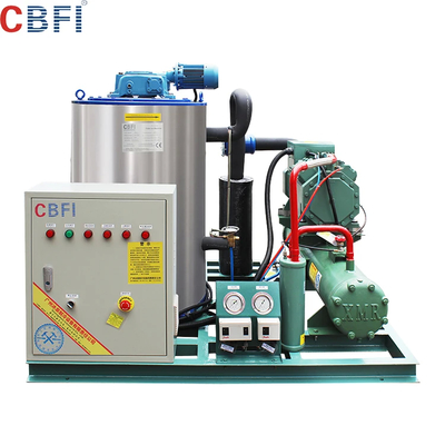 Macchina per ghiaccio a fiocco raffreddata ad aria con refrigerante R404A