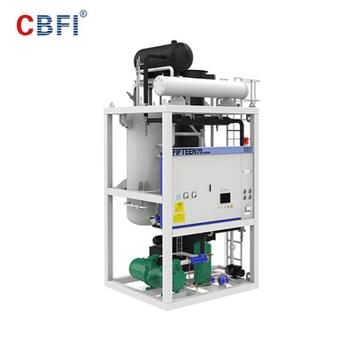 Sistema di CBFI Freon macchina della metropolitana del ghiaccio da 30 tonnellate con il compressore ermetico dei semi